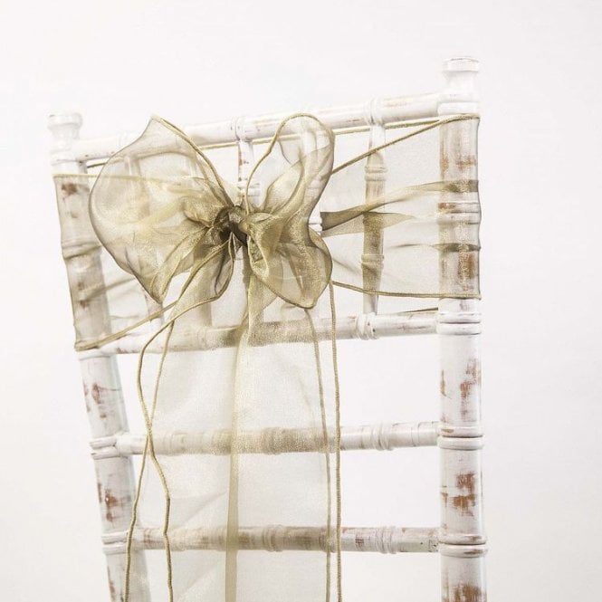 Organza Sash Olive 20 x 275 - Pack of 100