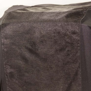 Organza Table Runner Black
