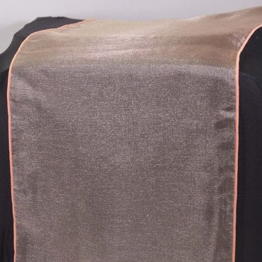 Organza Table Runner Jolie Peach
