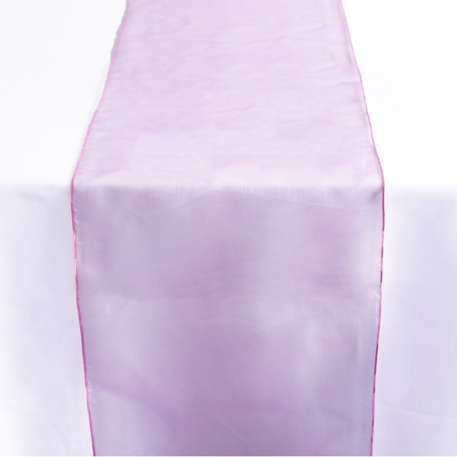 Organza Table Runner Lavender
