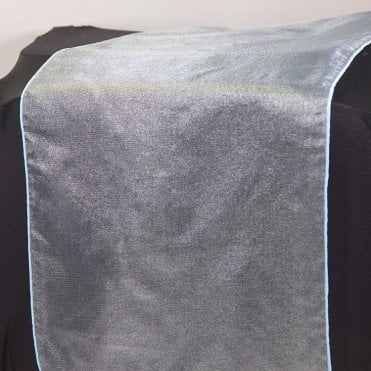 Organza Table Runner Light Blue