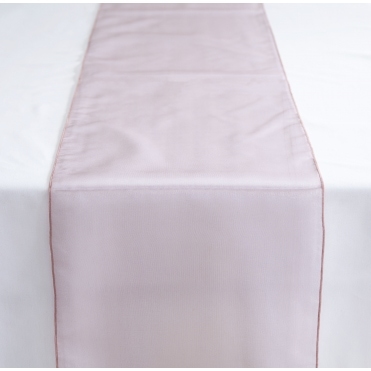 Organza Table Runner Mauve
