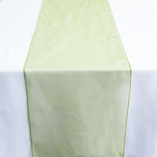 Organza Table Runner Moss