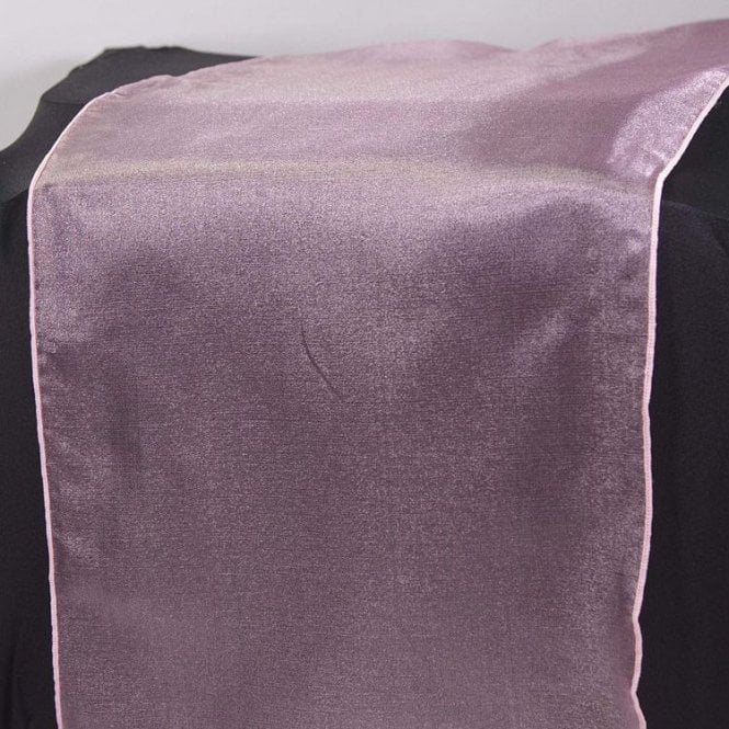 Organza Table Runner Pink
