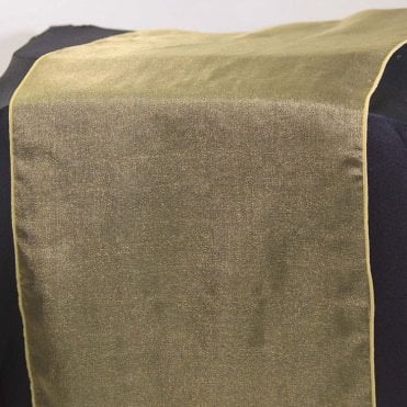 Organza Table Runner Regal Gold