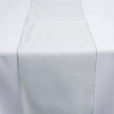Organza Table Runner Silver