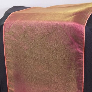 Organza Table Runner Yellow/Red