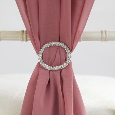 Oval Diamante Brooch 6 Pack