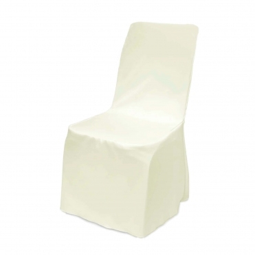 Poly Visa Covers With Pleats Small Ivory