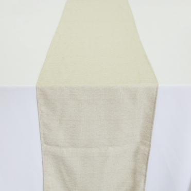 Premium Linen Table Runner Wheat