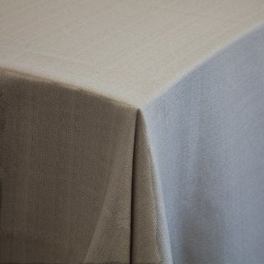 Premium Linen Tablecloth 70 X 144 Stone Grey