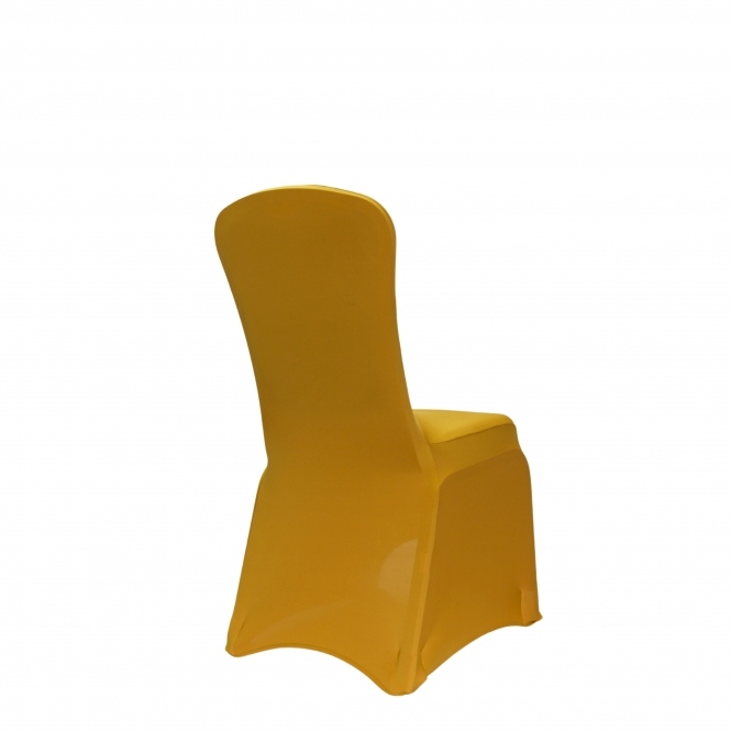 Premium Spandex Lycra Chair Cover Dark Gold - Pack of 100