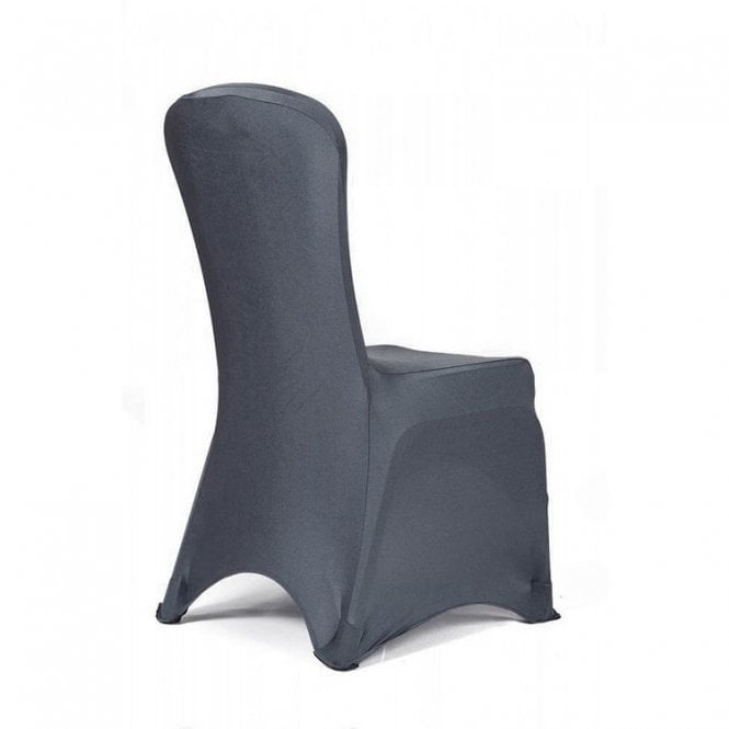 Premium Spandex Lycra Chair Cover Dark Silver