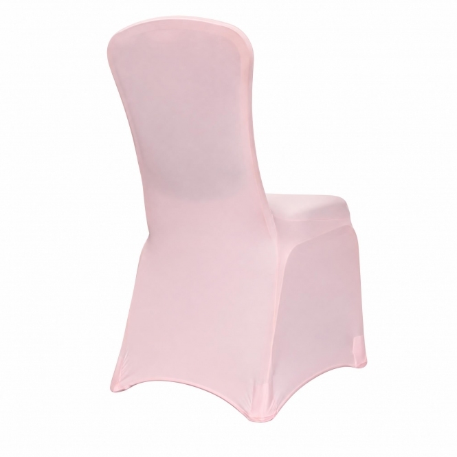 Premium Spandex Lycra Chair Cover Light Pink - Pack of 100