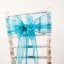 Organza Sash Teal 20 X 275