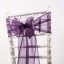 Organza Sash Ultra Plum 20 X 275