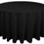 Spun Poly 132 Cloth Black