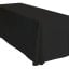 Spun Poly 90 X 90 Black