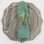 Premium Linen Napkins Teal