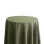 Bespoke Polyester Tablecloth 132 Round Dark Olive