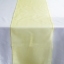 Organza Table Runner Yellow