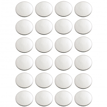Round Mirror Plates 20cm Pack of 24