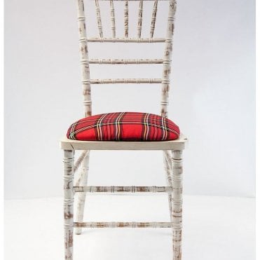 Royal Stewart Tartan Chivari Seat Pad Cover