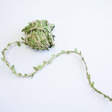 Rustic Rope Leaf Ribbon 1001