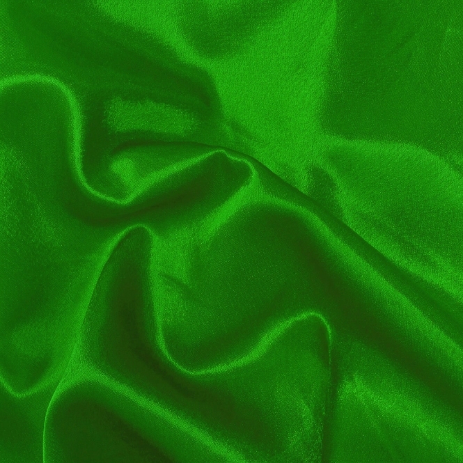Satin Fabric Kelly