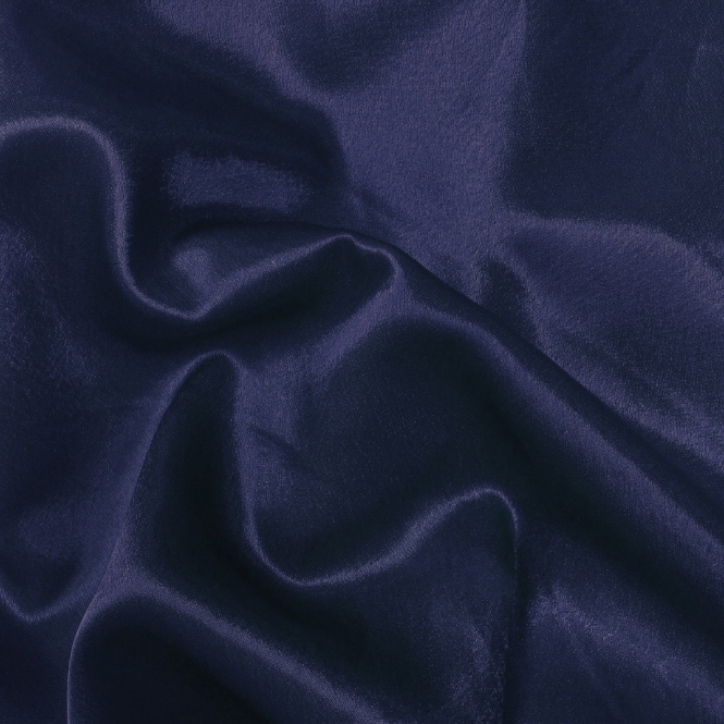 Satin Fabric Navy