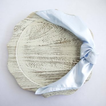 Satin Napkin Light Blue