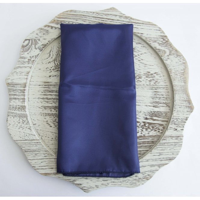 Satin Napkin Navy