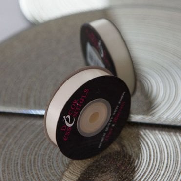 Satin Ribbon 10 x 20 Ivory