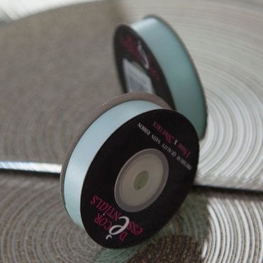 Satin Ribbon 10 x 20 Light Blue