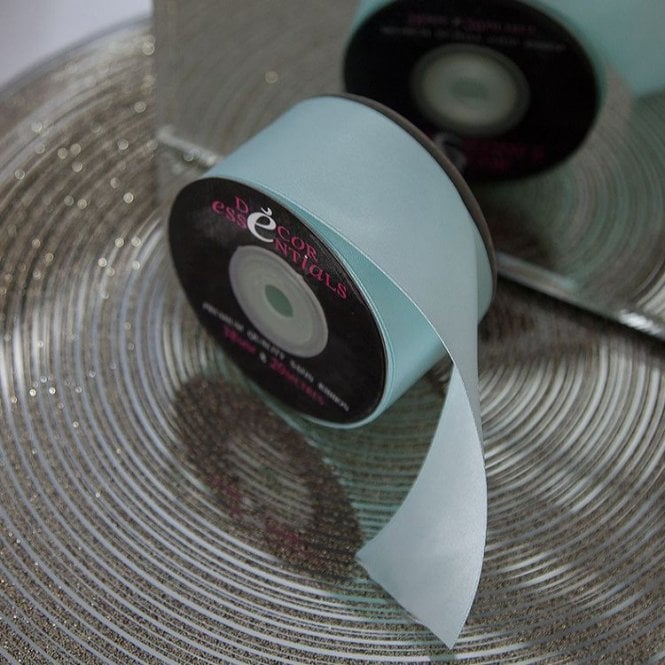 Satin Ribbon 38 x 20 Light Blue