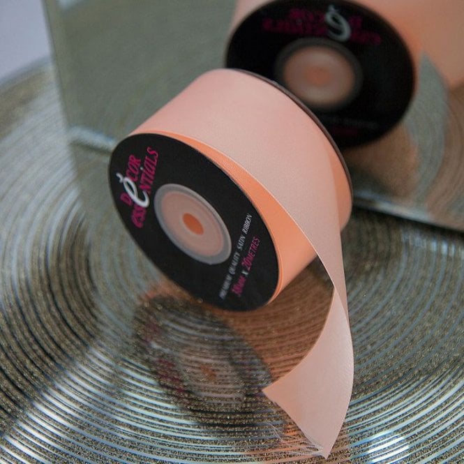 Satin Ribbon 38 x 20 Peach