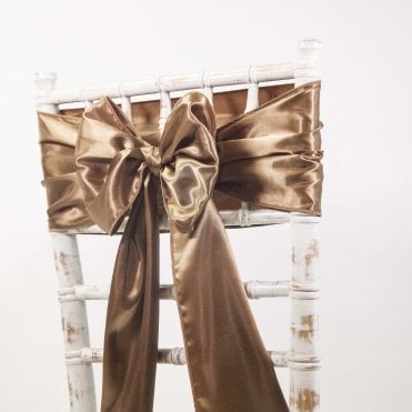 Satin Sash Brown