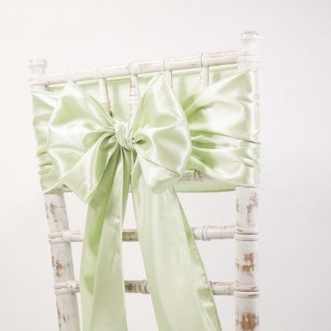 Satin Sash Celery - Pack of 100