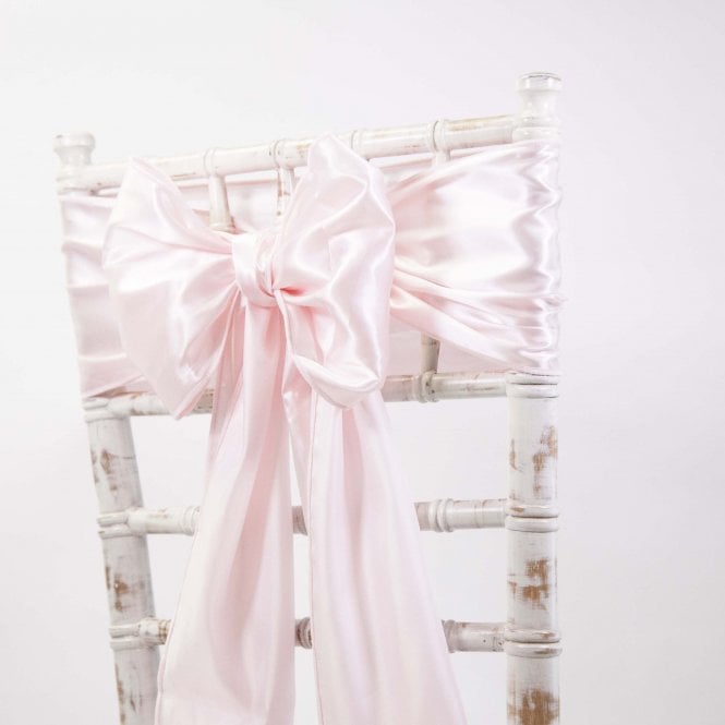 Satin Sash Pink