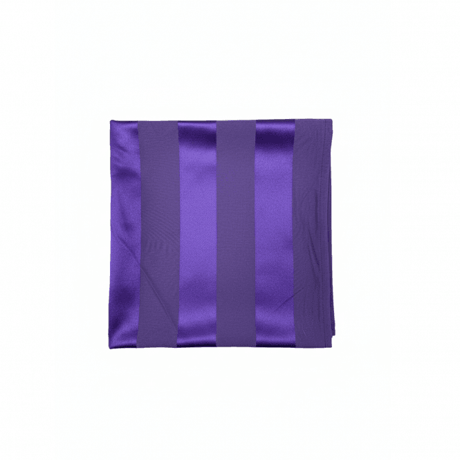 Satin Striped Napkin Purple