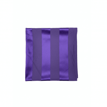 Satin Striped Napkin Purple