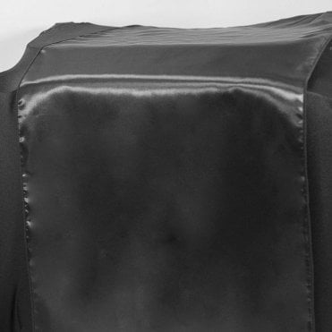 Satin Table Runner Black