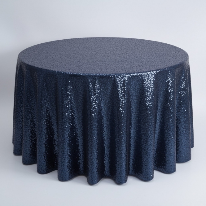 Sequin 132 Tablecloth Navy