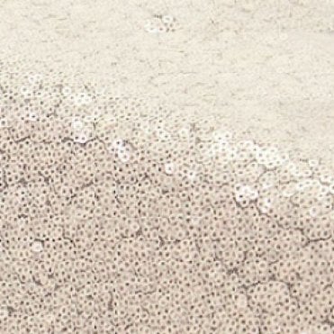 Sequin Fabric Per Metre Ivory