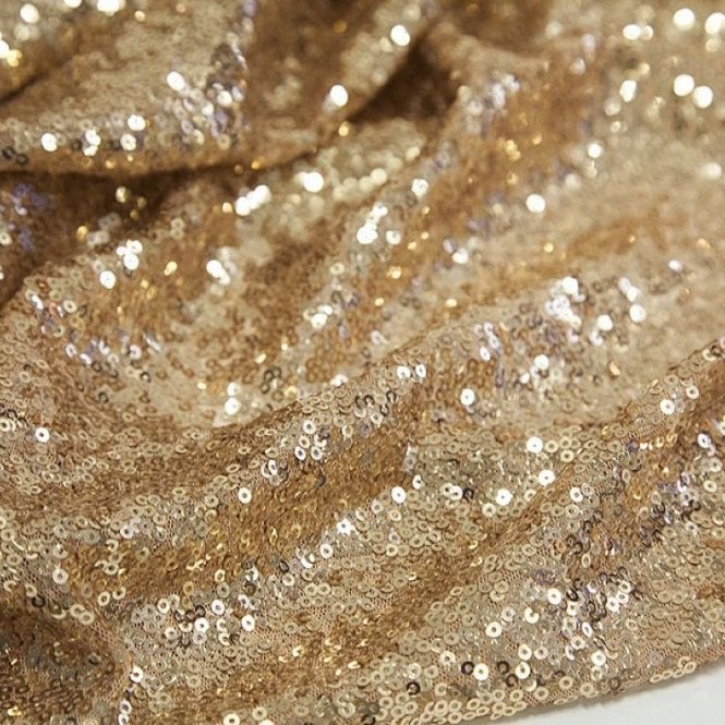 Sequin Roll 20m Gold