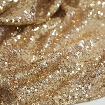 Sequin Roll 20m Gold