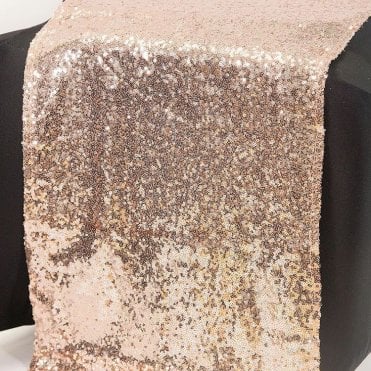 Sequin Runner Champagne