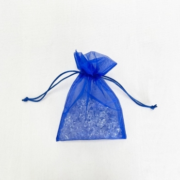 Sheer Organza Favour Bags Royal Blue Pack of 100 - 13cmx18cm