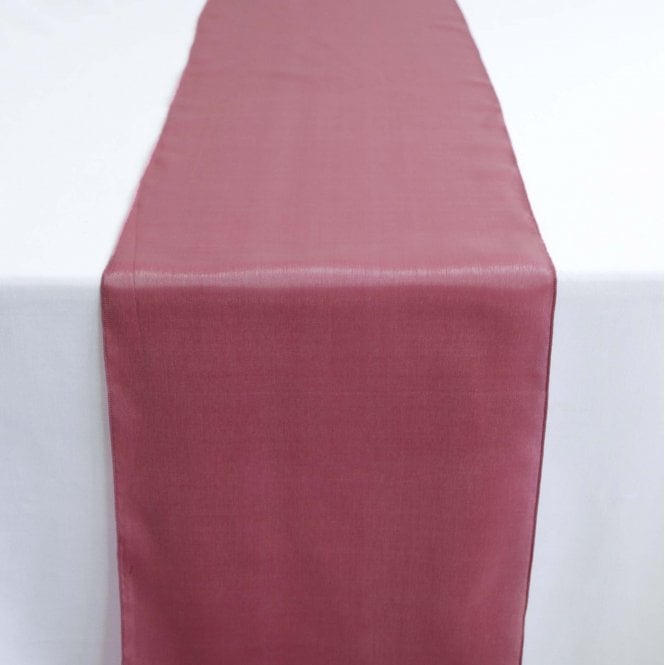 Silk Organza Table Runner Mulberry
