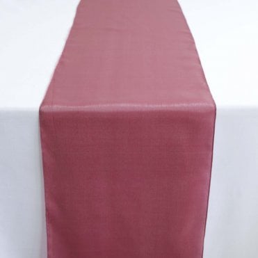 Silk Organza Table Runner Mulberry